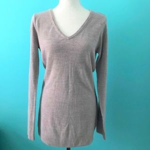 New York & Co Beige Sweater-Sz M